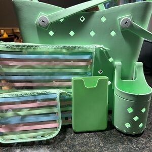 Mint Green beach bag